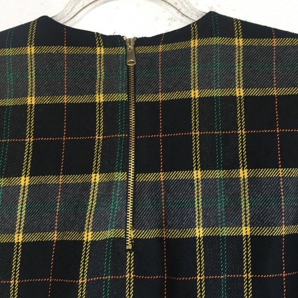 Zara Basic NWT Plaid Tarfan Check Top Size Small - Picture 5 of 7